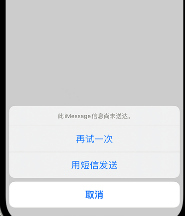 徽县apple维修iPhone上无法正常发送iMessage信息